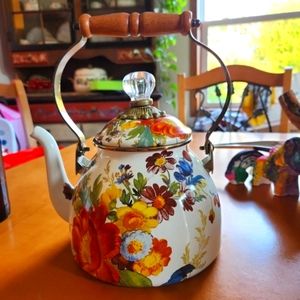 Mckenzie childs tea kettle